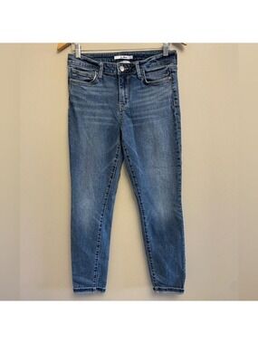 Sam Edelman The Kitten Jeans Size 29 Casual Denim Skinny Mid Rise Ankle